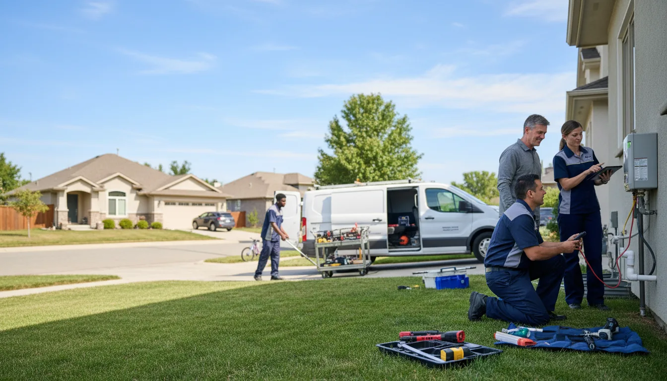 Tankless water heater service in Rockton, PA